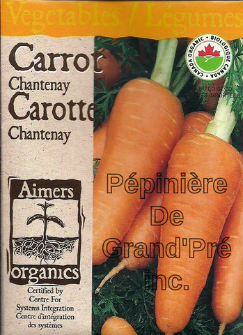 Semences organiques - Aimers - Carotte Chantenay