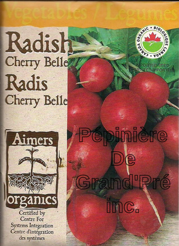 Semences organiques - Aimers - Radis Cherry Belle