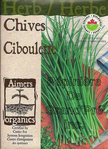 Semences organiques - Aimers - Ciboulette