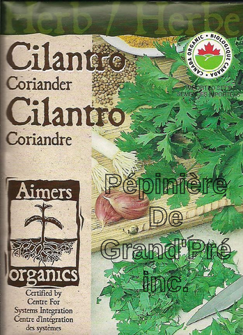 Semences organiques - Aimers - Coriandre