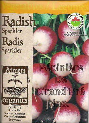 Semences organiques - Aimers - Radis Sparkler