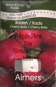 Semences en ruban - Aimers - Radis Cherry Belle