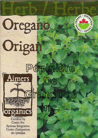 Semences organiques - Aimers - Origan