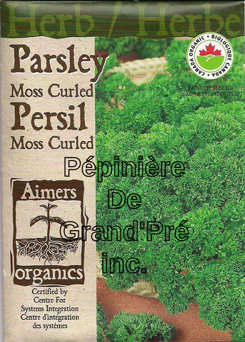 Semences organiques - Aimers - Persil Moss Curled